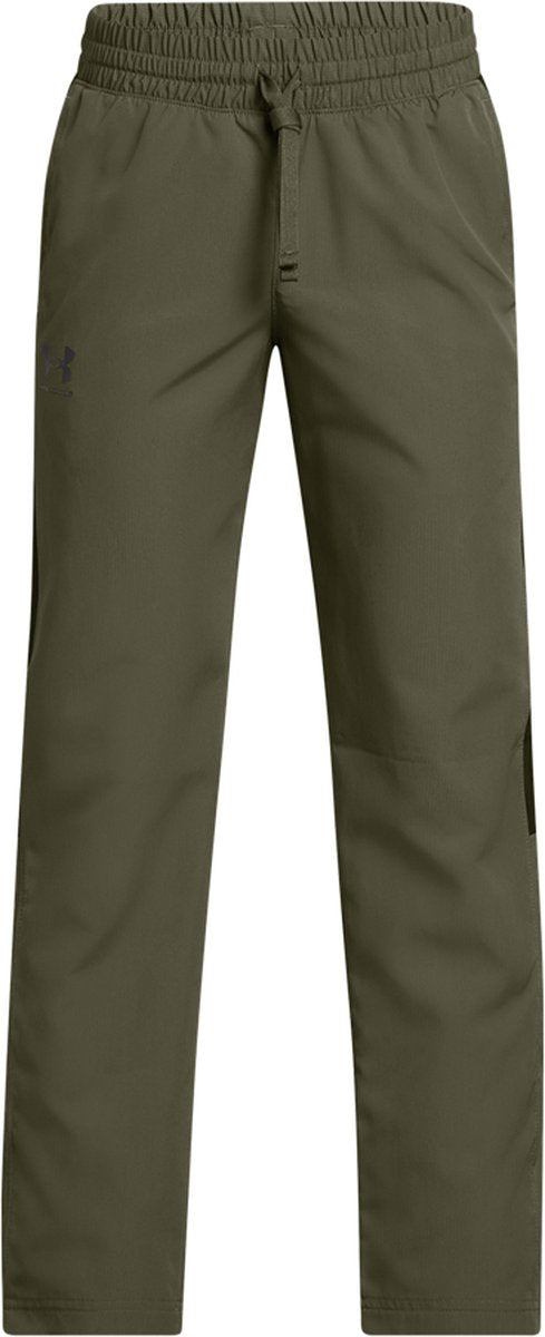 Under armour ua b rival wvn pant jongens sportbroek - groen 164