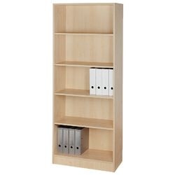 Bach boekenkast hammerer 800x400x2004 mm esdoorn 4 planken