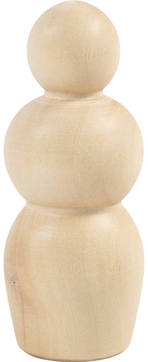 Creativ company houten vormen zandlopervormen 7,5cm - 5st.
