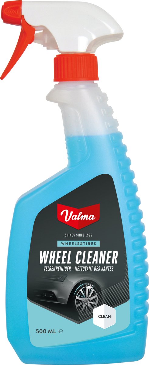 Fource Valma Wheel Cleaner – removes brake dust and oil – suitable for chrome and aluminum – streak-free result – 500ml
