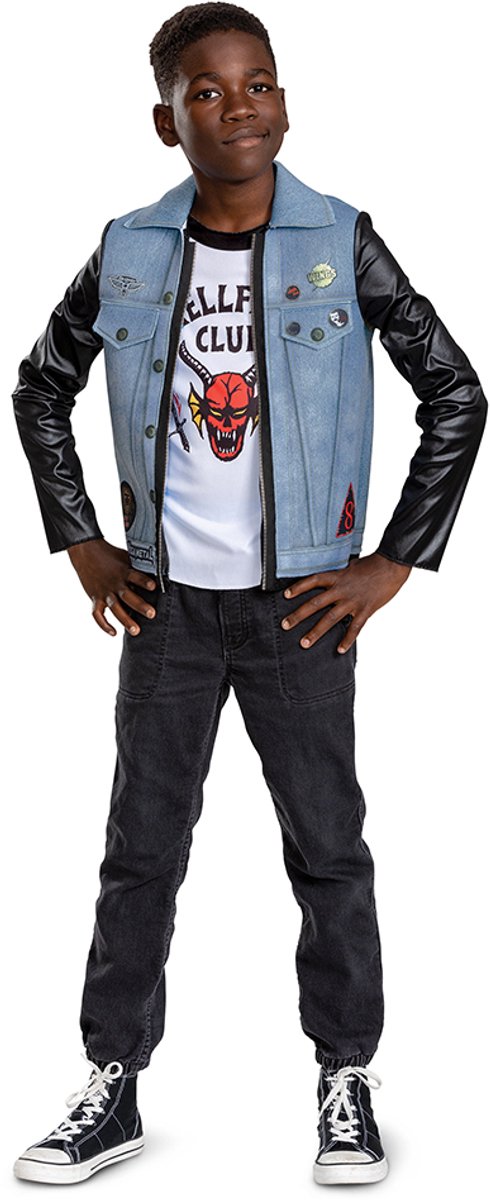 Disguise stranger things (netflix), eddie s4 tween kostuum classic, maat m (8+ jaar), tweens