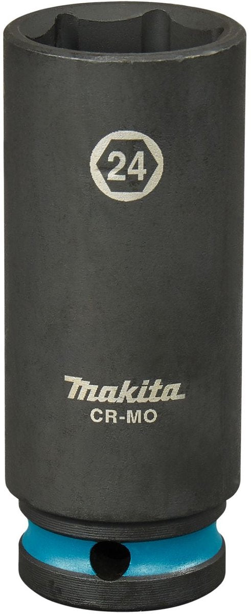 Makita krachtdop impact black, 1 2 24mm lang - e-16520