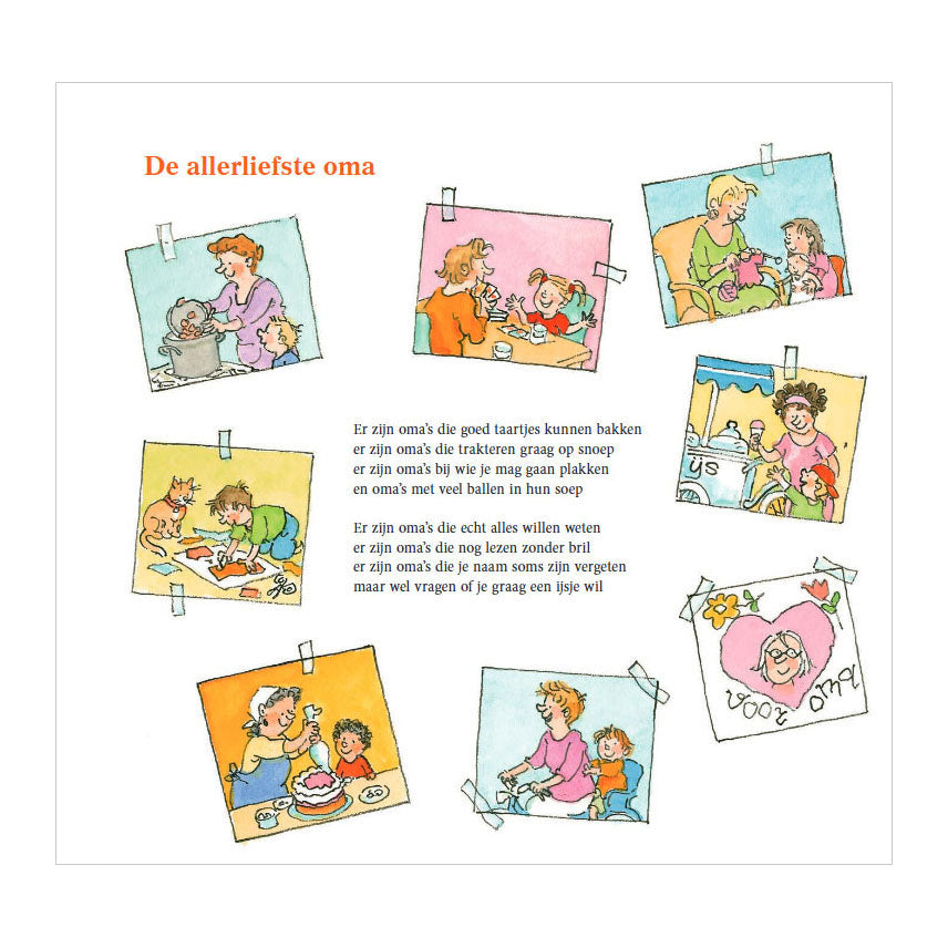 Centraal boekhuis het voorleesboek voor de allerliefste oma!