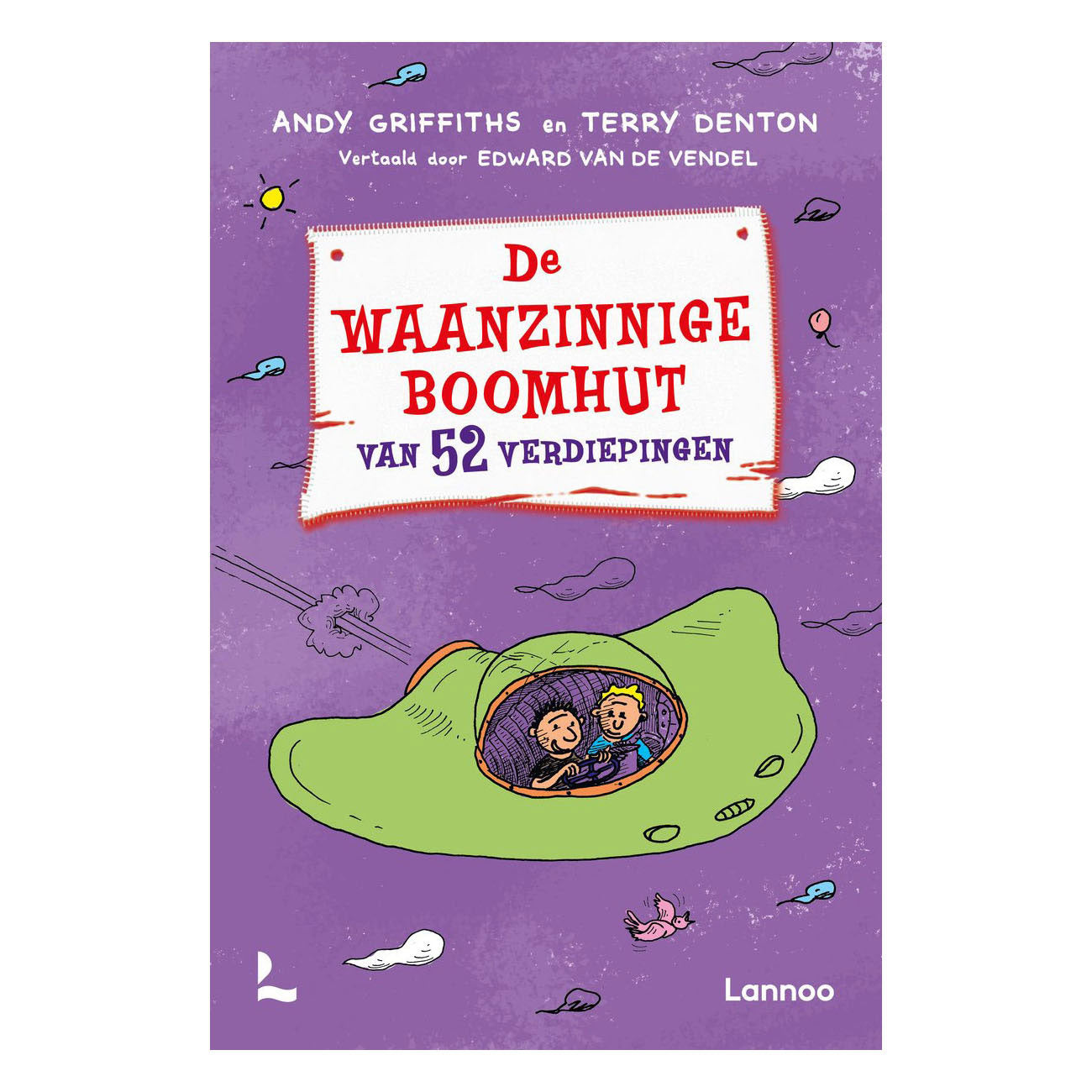 Boek de waanzinnige boomhut van 52 verdiepingen 