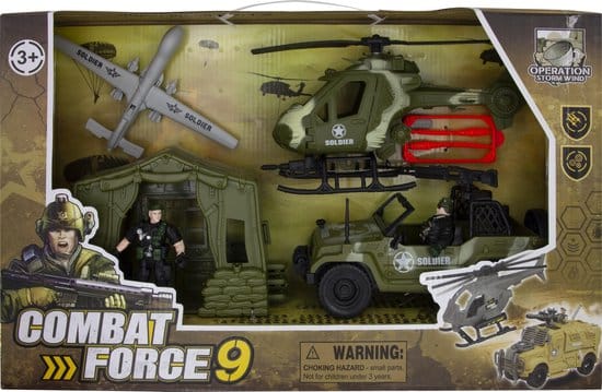 Intro combat force leger militaire basis camp speelset