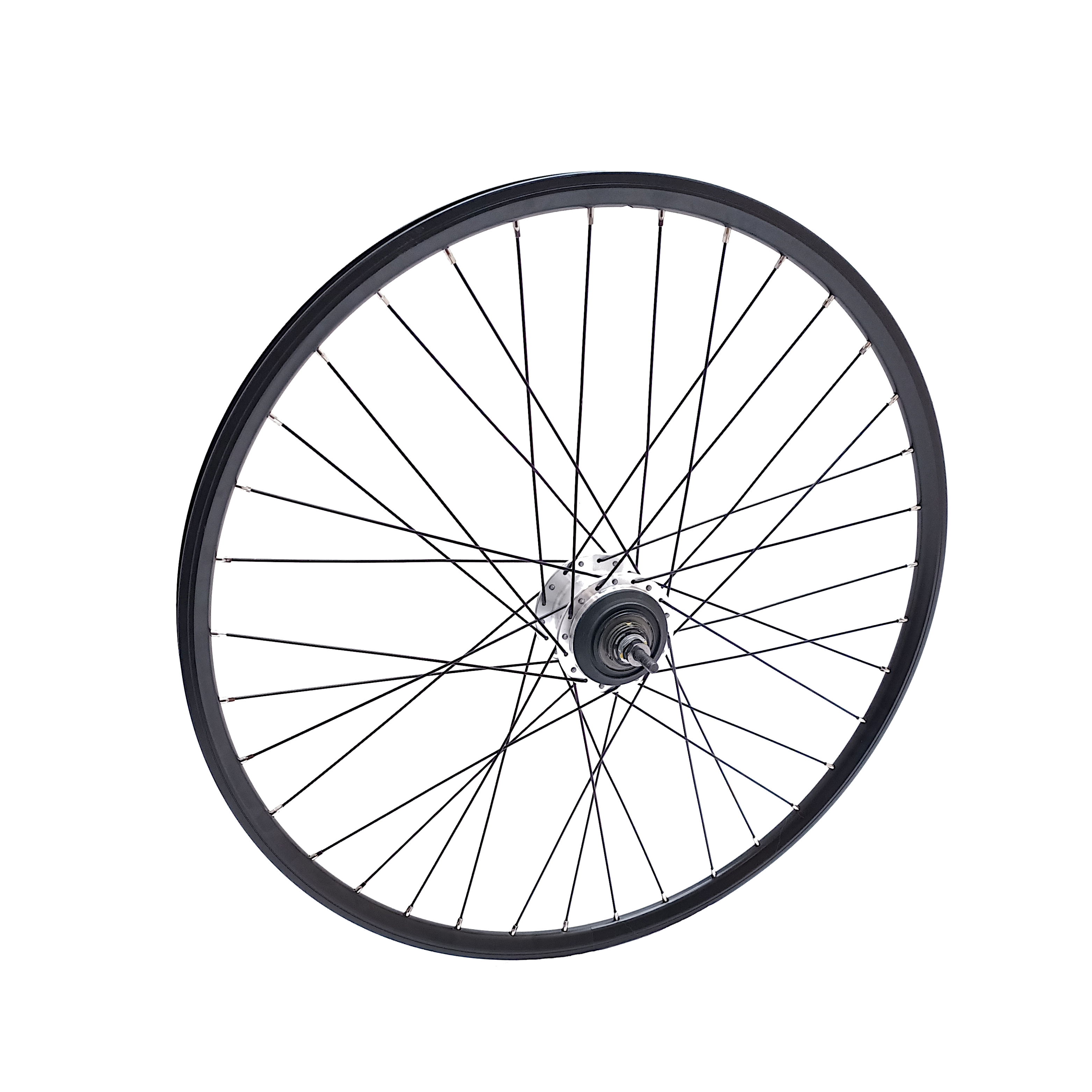 Achterwiel 28 x 1 3 8 nexus 7 (voor rollerbrakes) - zwart