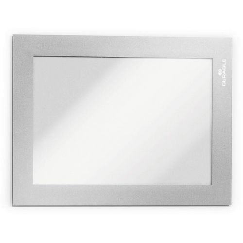 Duraframe 487023 durable a6 148x105mm zilver 2 stuk