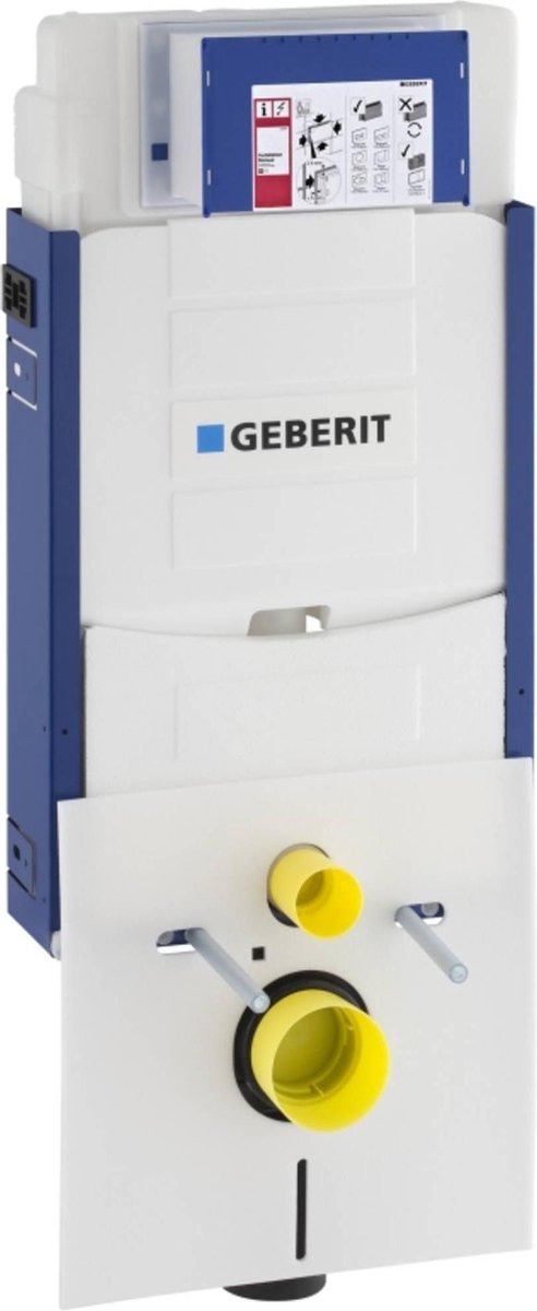 Geberit kombifix element - voor wand wc - 108cm sigma inbouwreservoir - 12cm up320 - wit