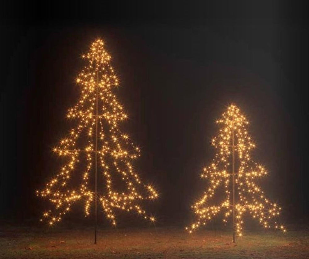 Lumineo kerstboom vorm led buitenverlichting 200