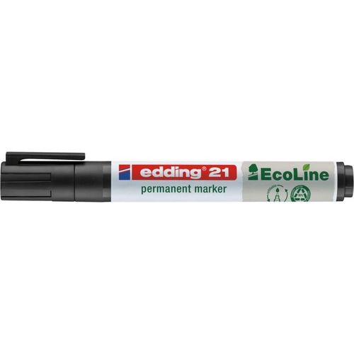 Creativ company permanente marker edding ecoline 21 1,5-3mm zwart