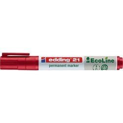 Creativ company viltstift edding 21 eco rond 1.5-3mm rood