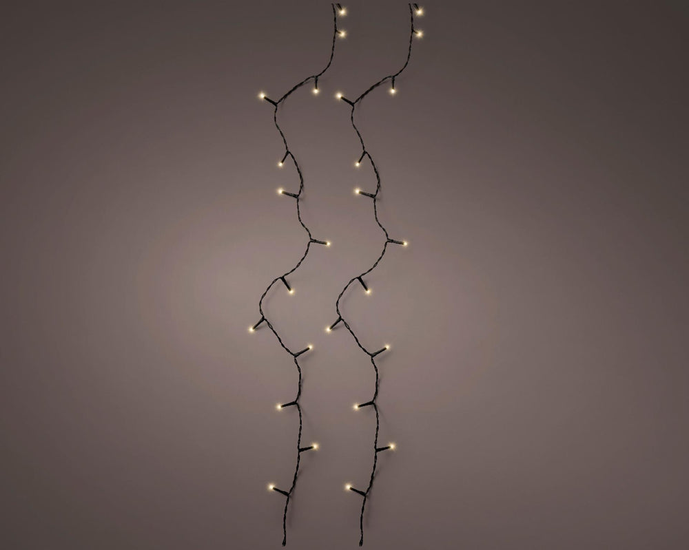 Lumineo kerstverlichting basic 120led outdoor 9m champagne (zacht goud)