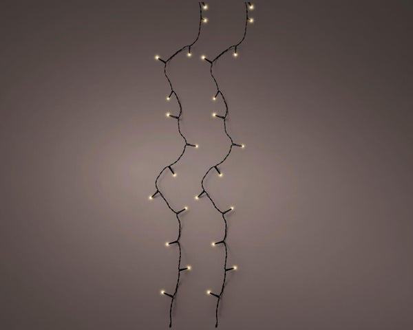 Lumineo kerstverlichting basic 120led outdoor 9m champagne (zacht goud)