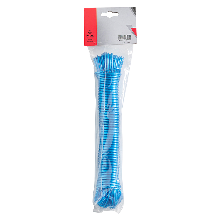 Mack 1014009 - waslijndraad pp blauw streng 3mm 30m | 5 stuks