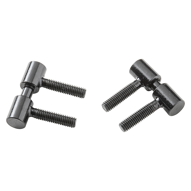 Mack 1071185 - 2 meubel inboorpaumellen zwart ø 11 x 25 mm | 5 stuks