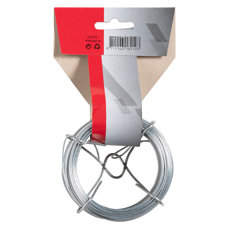 Mack 1072132 - binddraad verzinkt 1,3mm 50m type 8 | 5 stuks