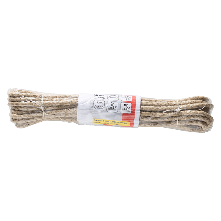 Mack 1072403 - synthetisch vlas 8mm 10m pptex | 5 stuks