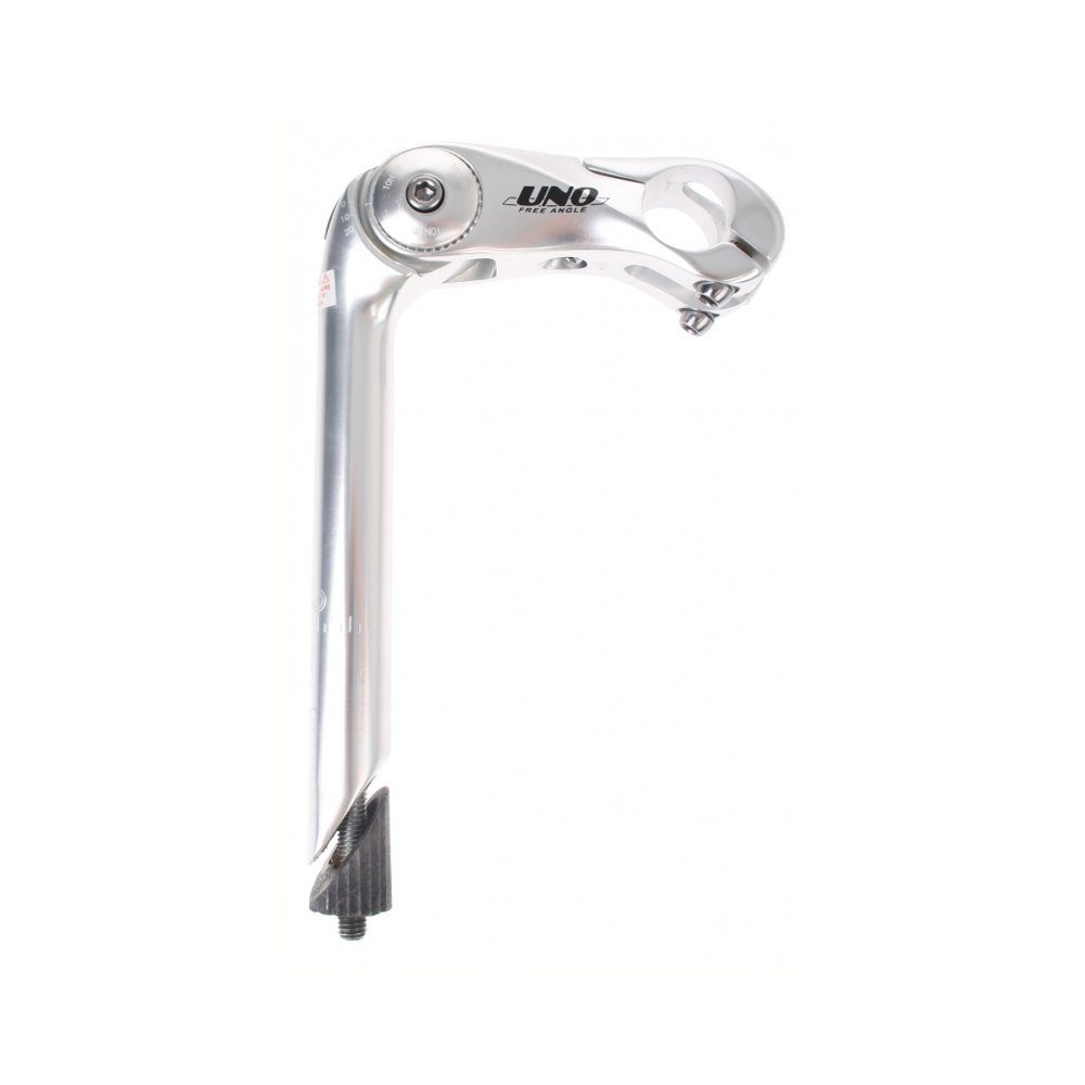 Stuurpen verstelbaar 80mm x 25.4mm- Zilver