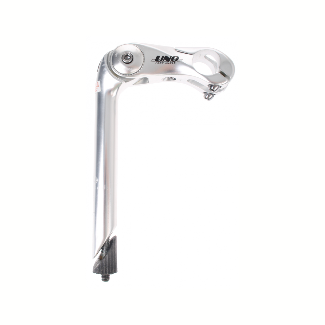Stuurpen verstelbaar 80mm x 25,4mm- Zilver