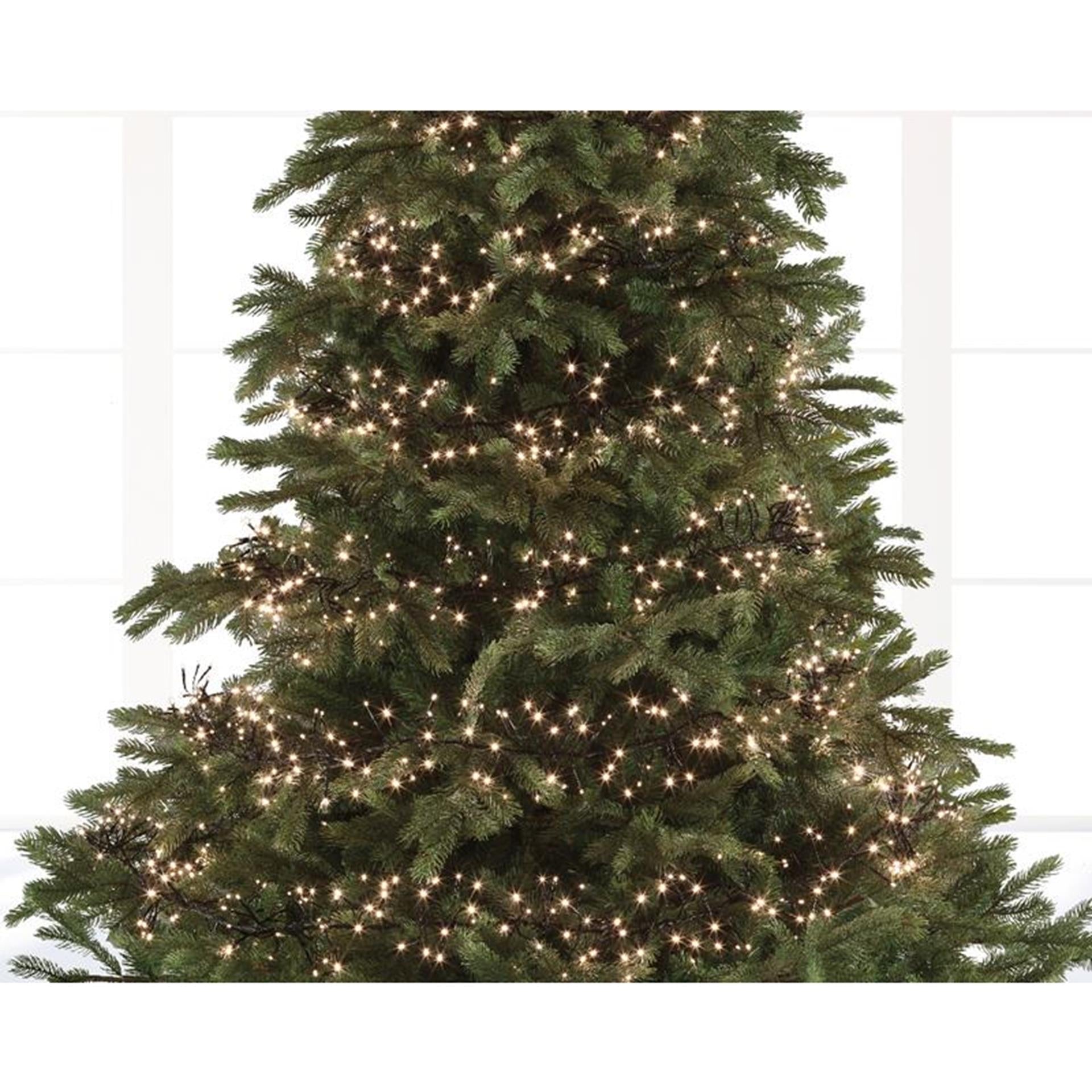 Lumineo cluster in buiten led-verlichtingsnoer 588 lampjes 450 cm warm wit