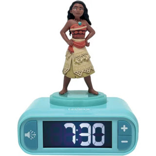 Lexibook wekker radio 3d vaiana met licht en geluidseff.