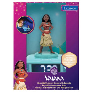 Lexibook wekker radio 3d vaiana met licht en geluidseff.