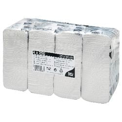 Servetten papstar 25x30cm wit