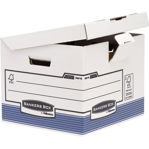 Archiefdoos fellowes bankers box system 39,5x37,7x31cm