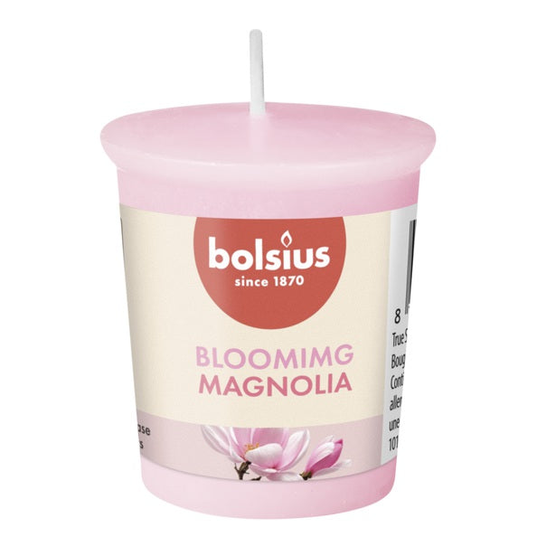 Bolsius votive rond true scents magnolia ø45x53 mm 15 uur (24 stuks)