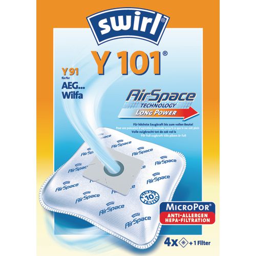 Stofzuigerzakken y 101 swirl