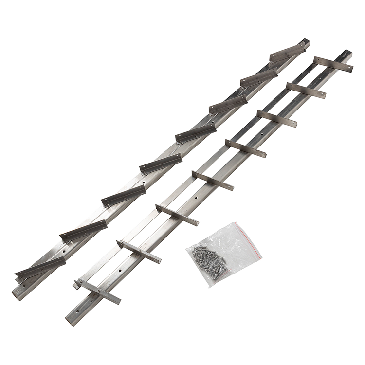 Mack 1074592 - multiflex shutters 96 cm rvs | 2 stuks