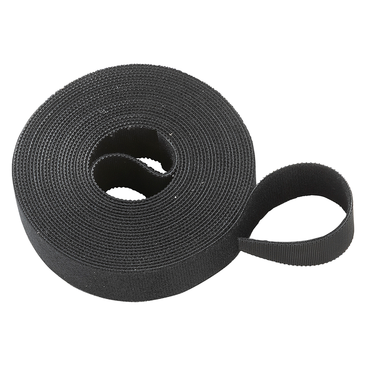 Mack 1072135 - velcro zwart 25mm 5m | 5 stuks