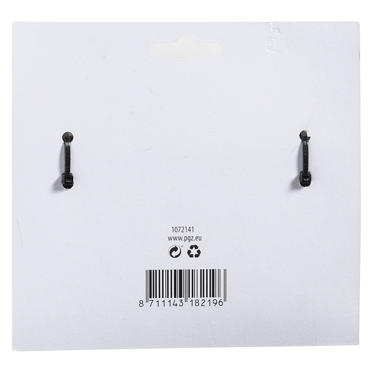Mack 1072141 - 4 hoekbeschermers spanband 50mm rubber zwart | 5 stuks