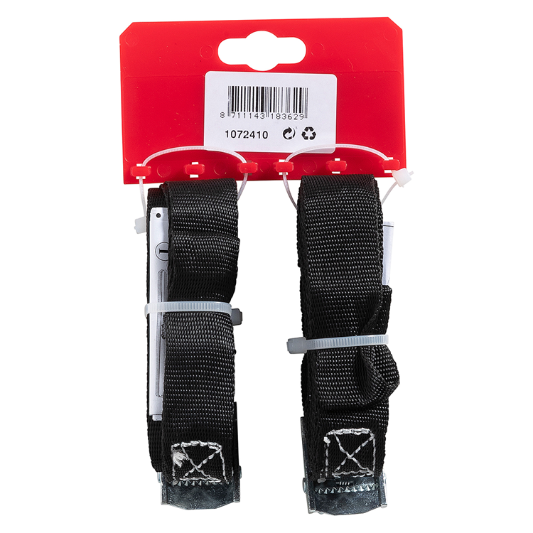 Mack 1072410 - 2 transportriemen met draaglus25mm - 2,8mm | 5 stuks