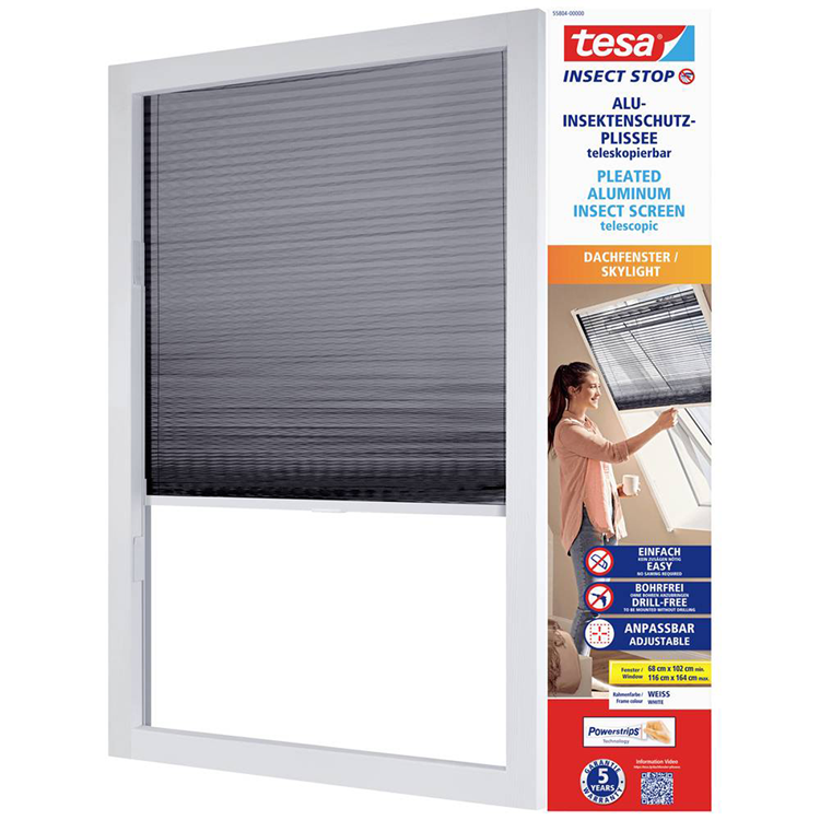Tesa 1074289 - insect protection anthracite | 1 stuks