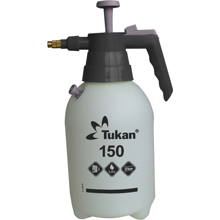 Gloria tukan drukspuit - verstelbare messing zuigmond - 1.5l