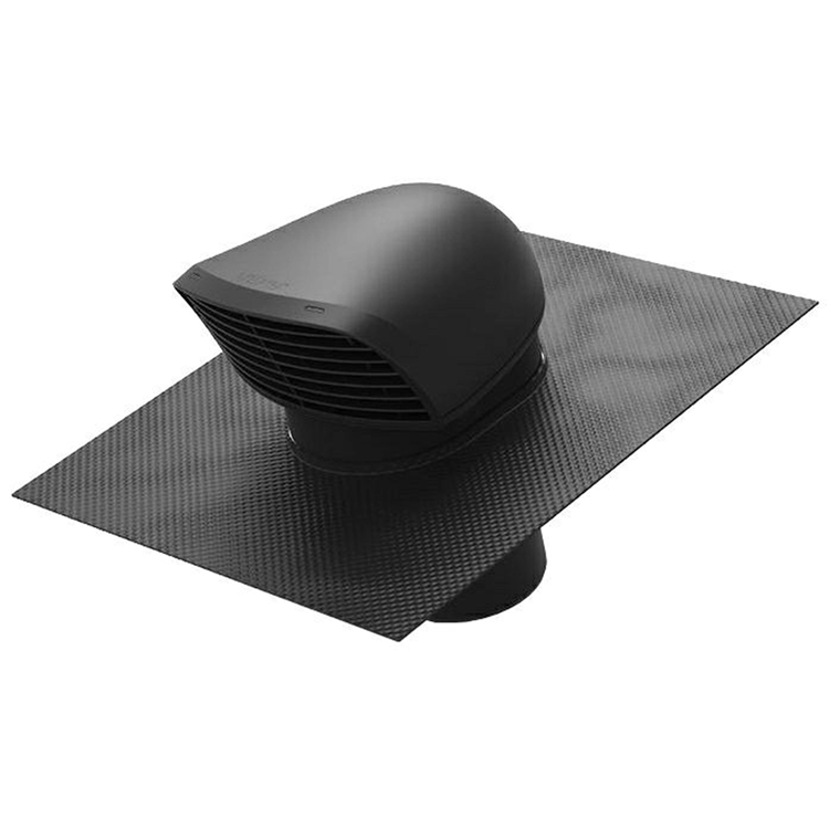 Renson 1074441 - design dakdoorvoer flex zwart aansluiting: ø150 160mm | 1 stuks