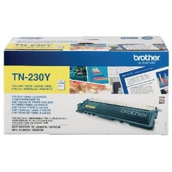 Tonercartridge brother tn230y geel