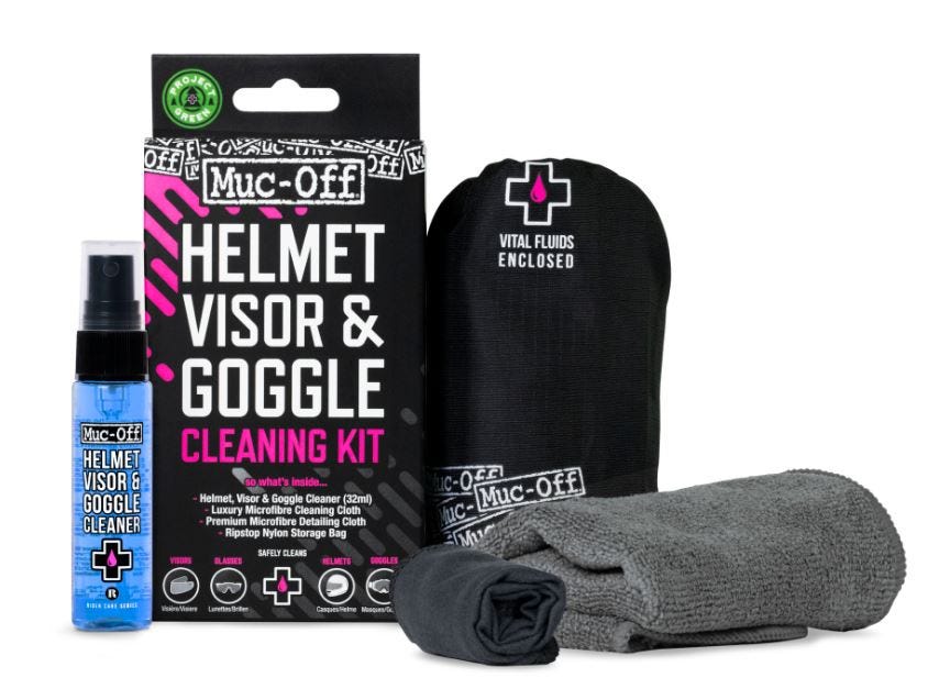 Muc-off | helm- en vizier reiniger kit