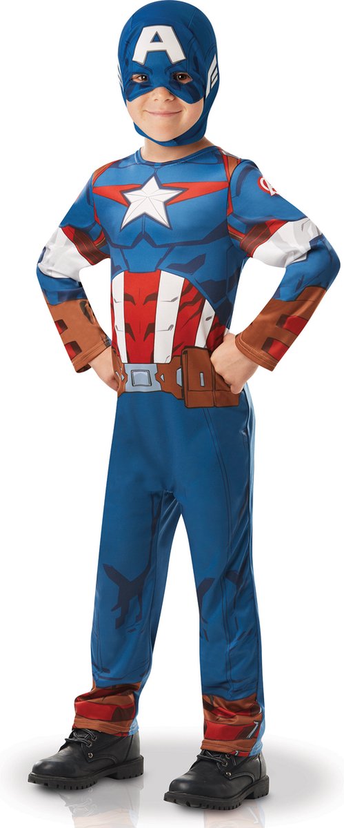 Rubies captain america classic - child - carnavalskleding