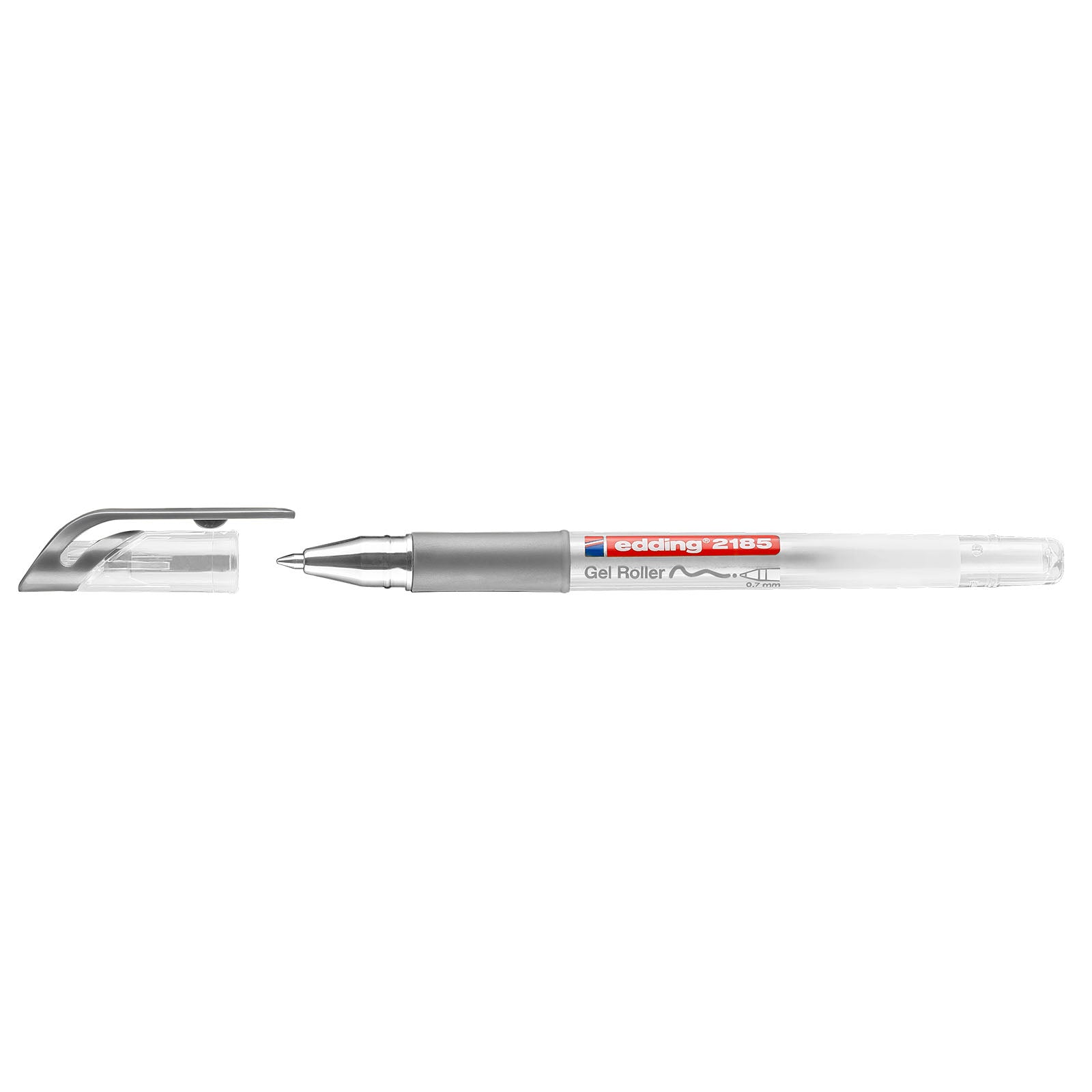 Edding 2185 • gelroller 0.7mm zilver