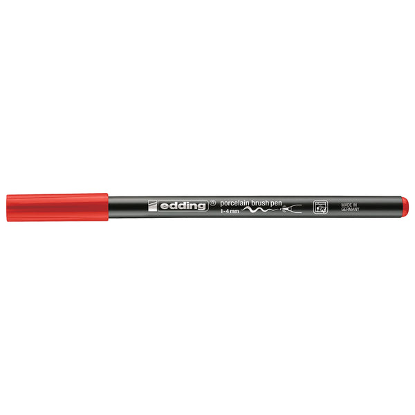 Edding 4200 • porseleinstift 1-4mm rood