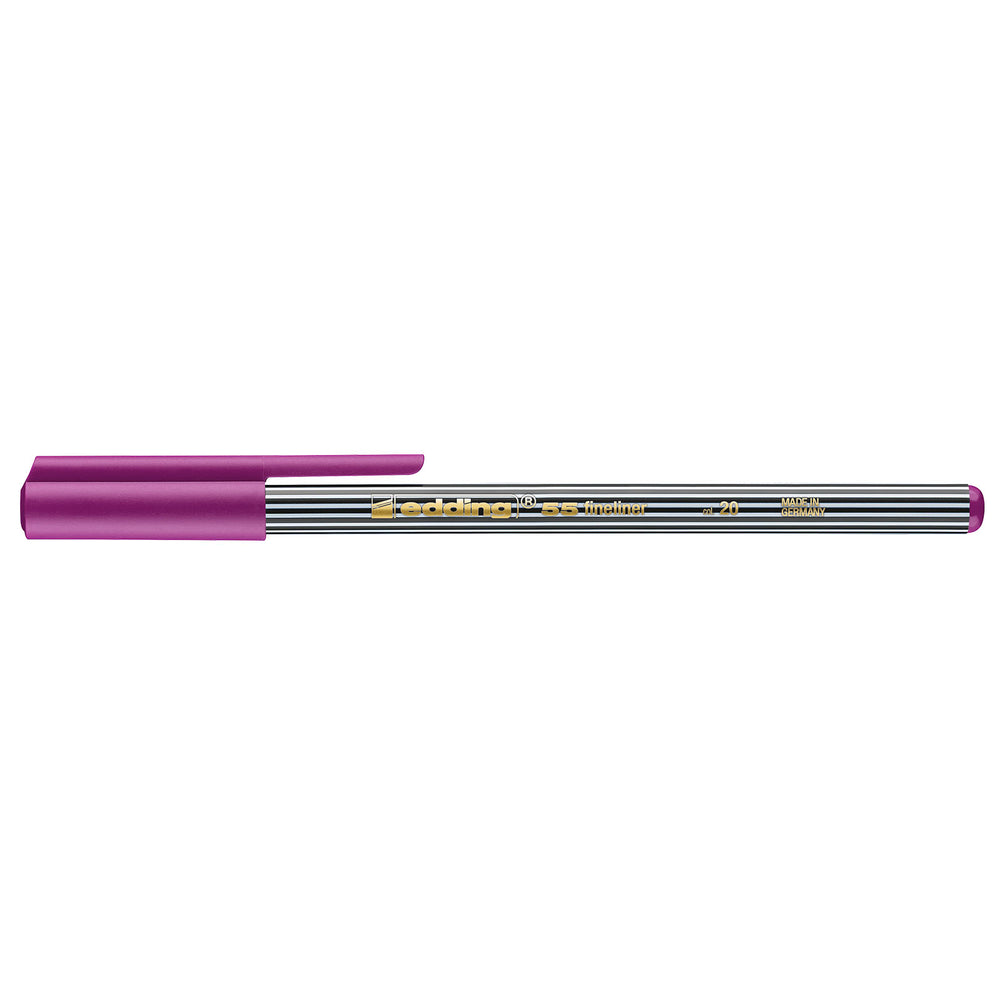 Edding 55 • fineliner 0.3mm rood-violet