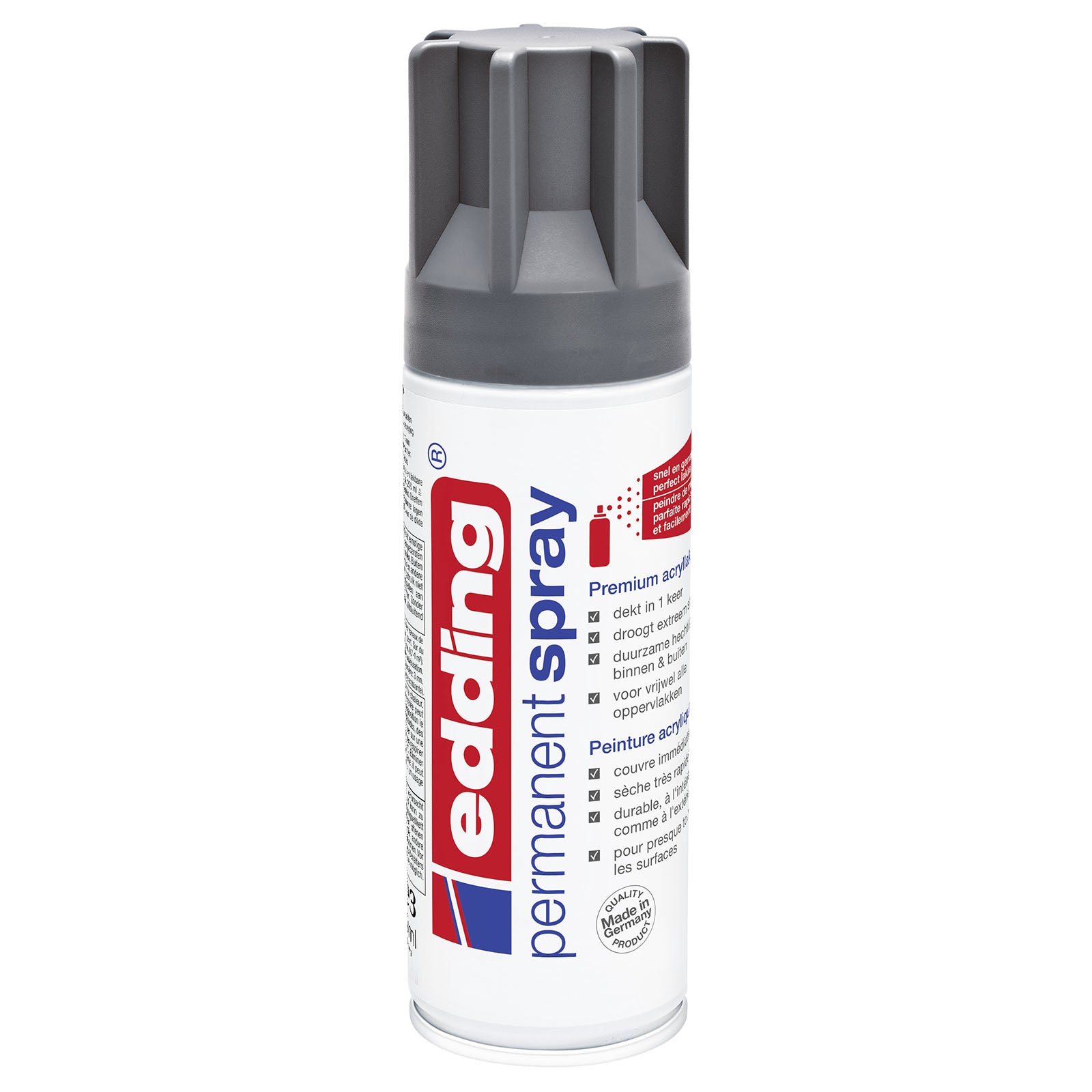 Edding 5200 • permanent spray premium acrylverf antraciet mat