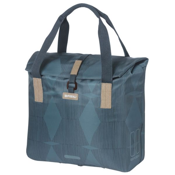 Basil Elegance vélo shopper 20-26L break bleu