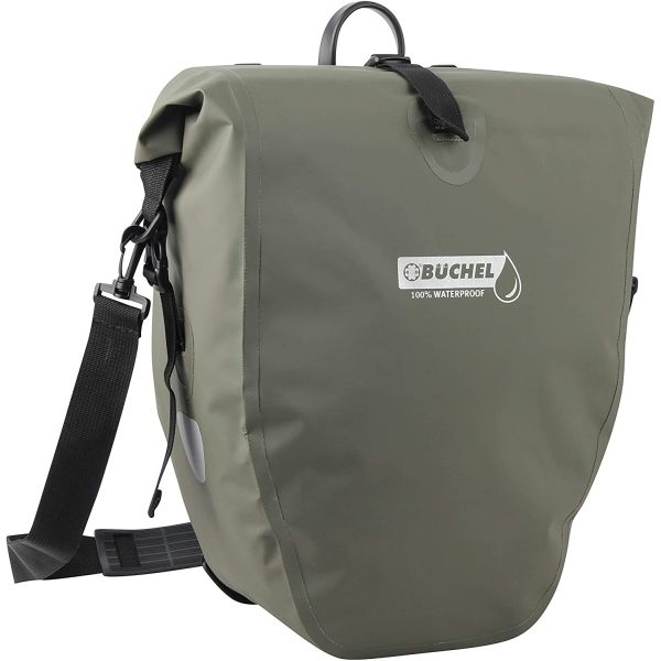 Buchel Tas Enkel 100% 25,4L Waterdicht Groen
