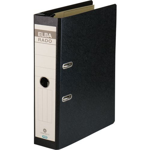 Hangordners elba rado zwart a4 500 vel karton