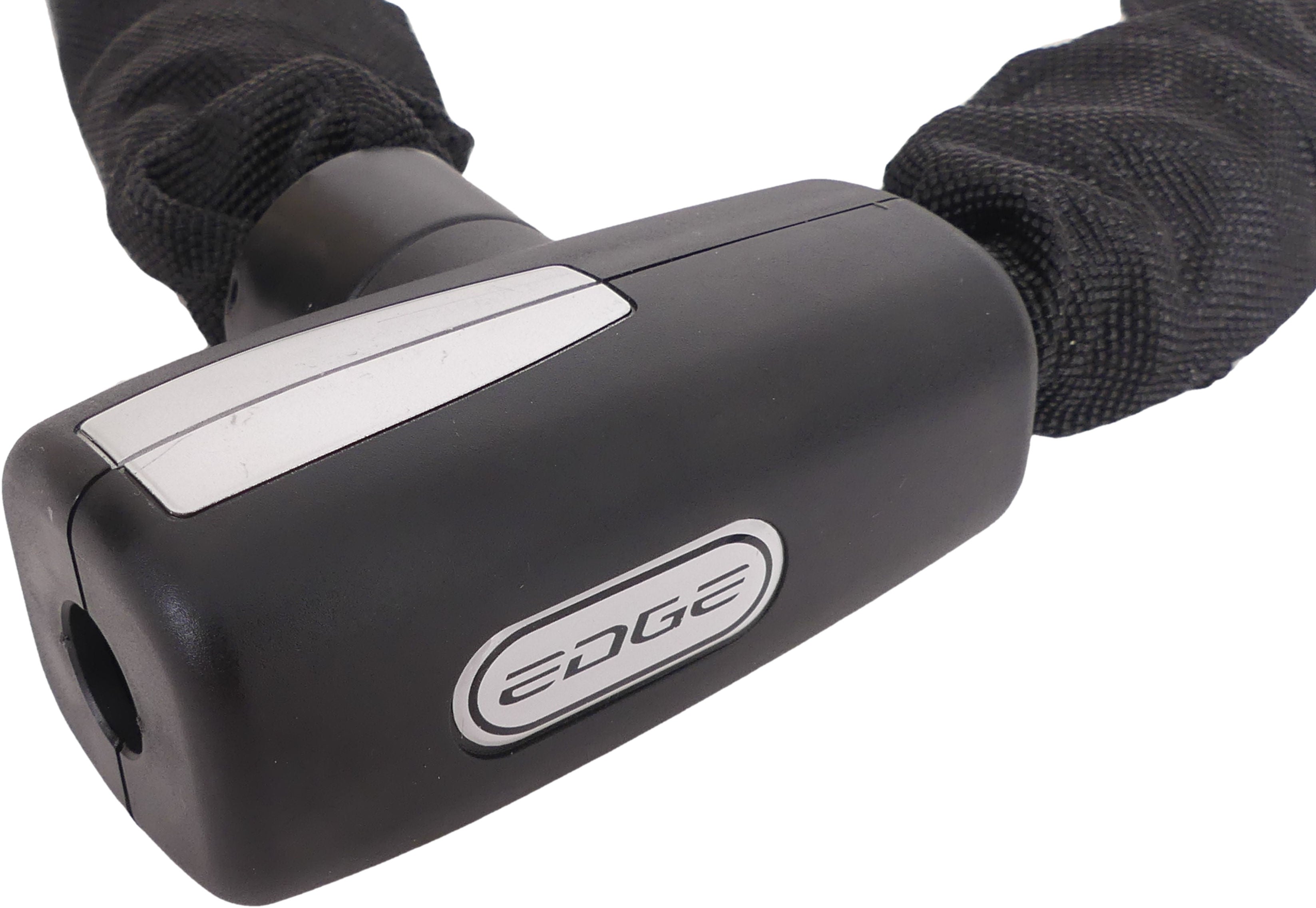 Edge Kettingslot Silna 100cm ø8 zwart