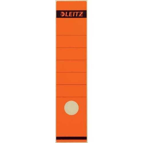 Ordnerrugetiketten leitz rood 10 stuks papier