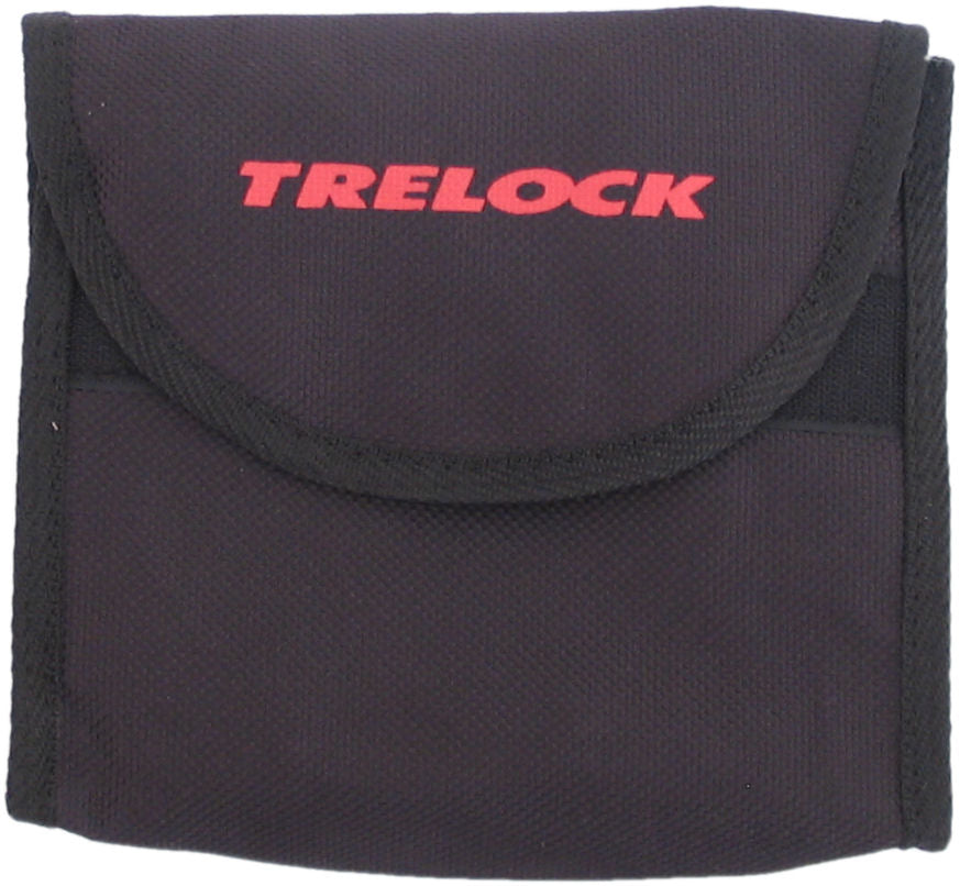 Trelock ringslotset RS 430 inclusief ZR 355 insteekketting (100 cm) - zwart rood
